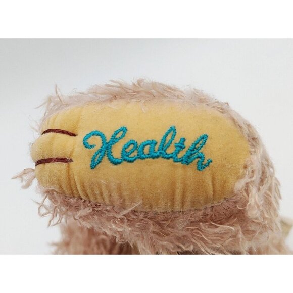 Pickford Bears Plush Sidney Power Bear of Health Brass Button 9" Tall - Picture 5 of 7